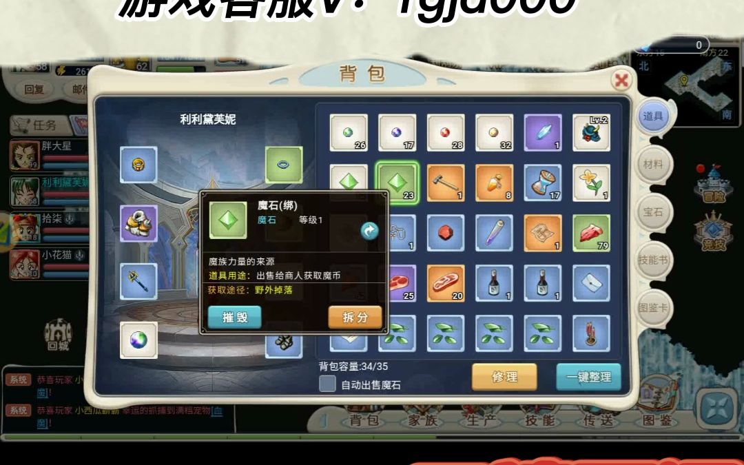 魔力宝贝游戏设置